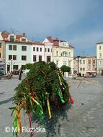 Stavění máje v Příboře 2010