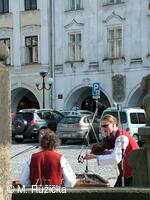 Stavění májky v Příboře 2010